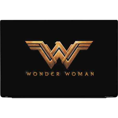 DC Comics Wonder Woman Gold Emblem Dell Vostro Skin